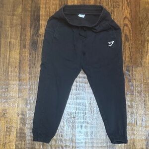 Black Joggers with Logo